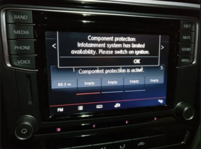 Volkswagen MIB2 PQ Composition / Discover Media Head Unit Repair Services Quotation Basis