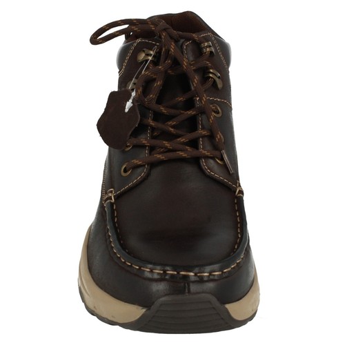 MENS THOMAS BLUNT A3R086 LEATHER LACE UP ANKLE BOOTS - Picture 9 of 19