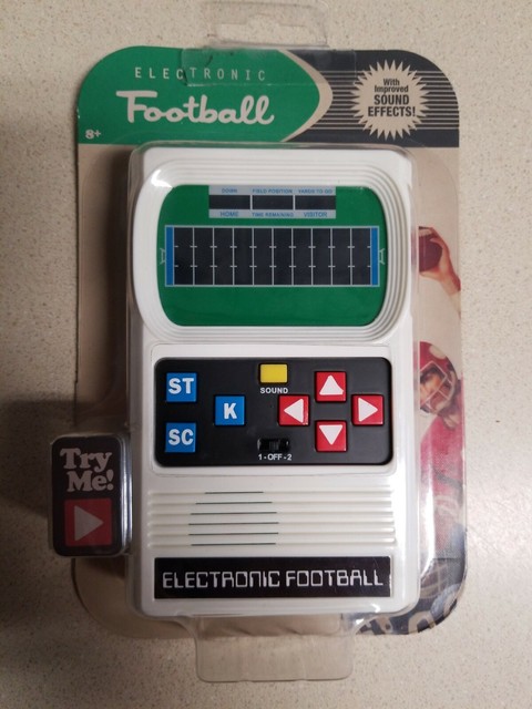mattel handheld football