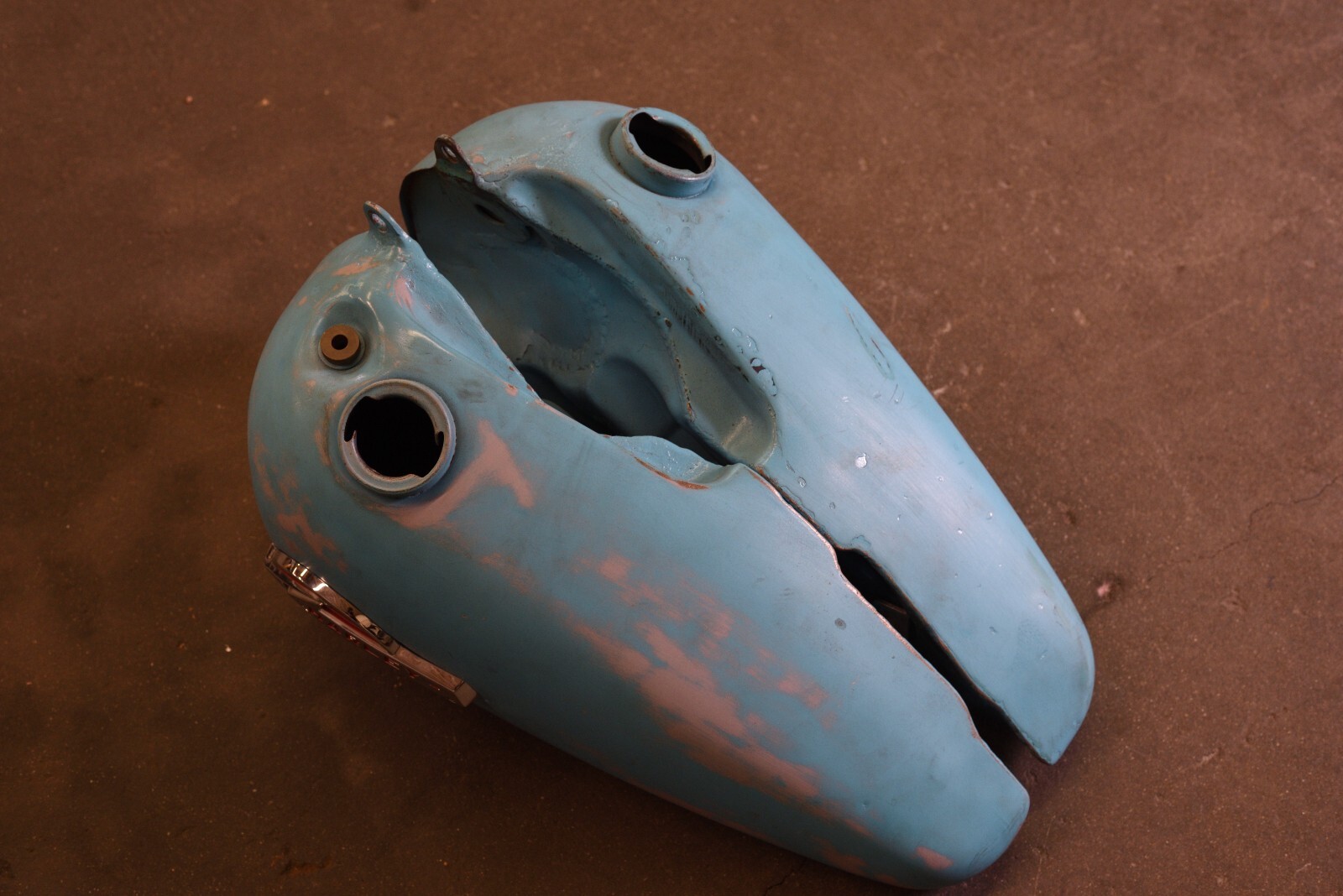 195960 HARLEYDAVIDSON Panhead Gas Fuel Tanks eBay