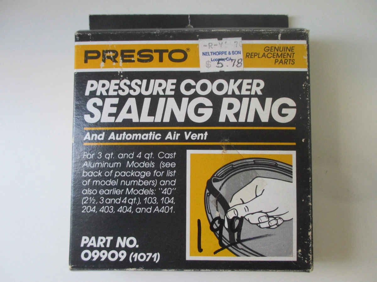 Presto pressure cooker sealing ring 09909 new arrivals