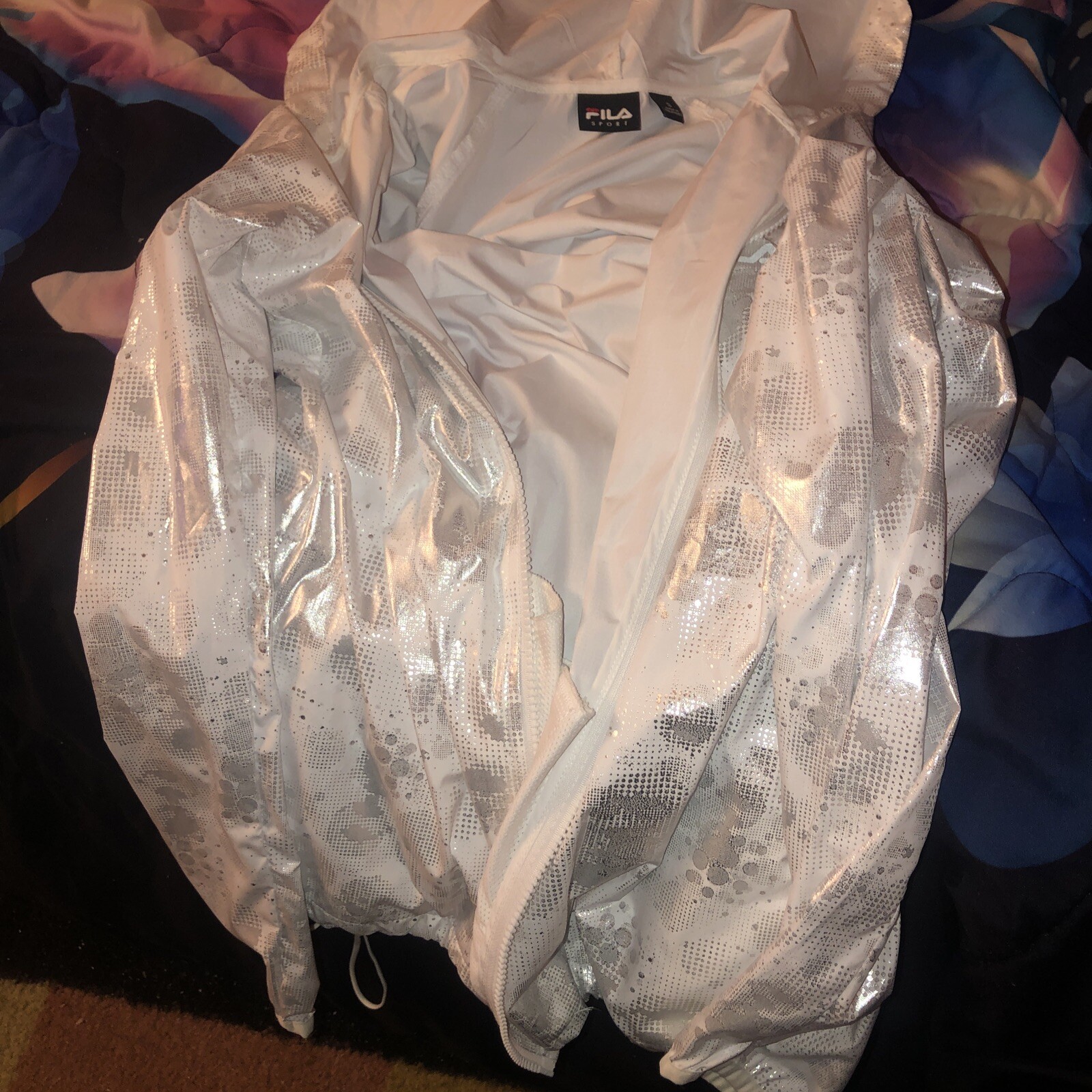 Frangivento da corsa FILA SPORT stampa pellicola taglia S