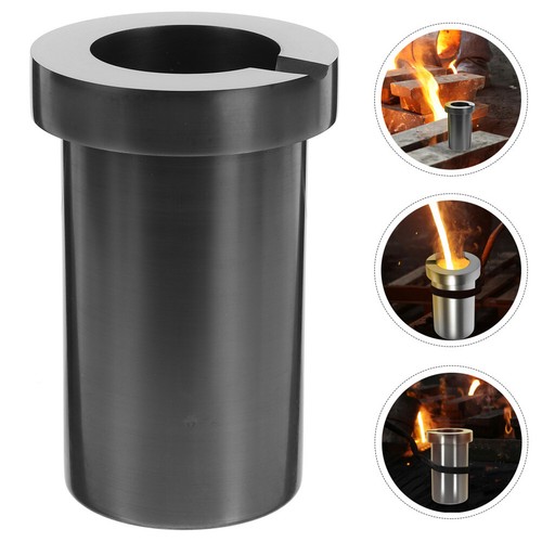 3Pc 1KG High Purity Graphite Crucible Smelting Tool For Electric Melting Furnace - Picture 5 of 21