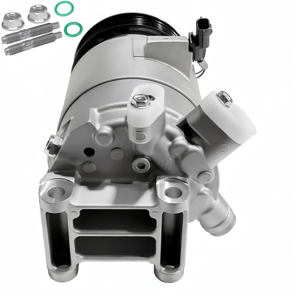 A/C AC Compressor W/Clutch Fits Nissan Pathfinder 3.5L 2013 2014 2015 2016 New - Image 3 of 4