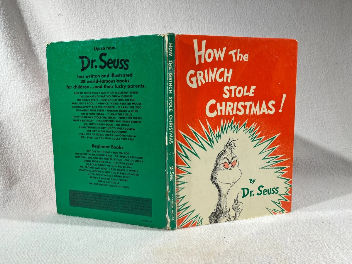 How The Grinch Stole Christmas Book Pages