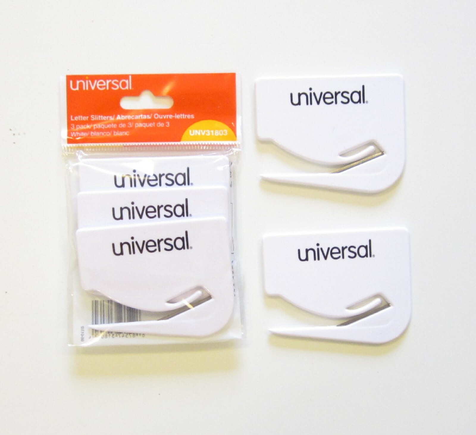 5 NEW UNIVERSAL LETTER OPENERS WITH CONCEALED BLADE HAND ENVELOPE