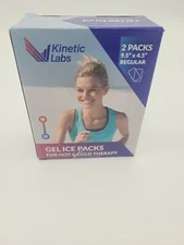 Gel Ice Hot & Cold Packs For Injuries By 2 Pack Ice Pack For Injury 9.5" X 4.5"