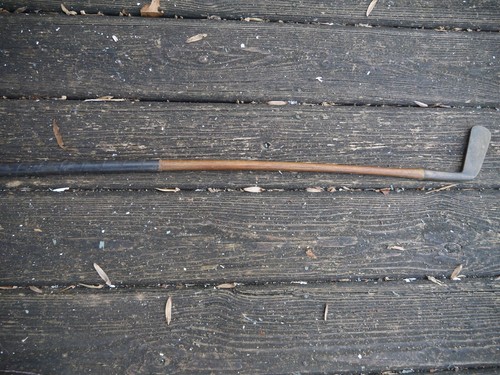 Antique Vintage Wood Shaft BGI #113 Gunmetal Smooth Putter D 2 SW - Picture 16 of 18