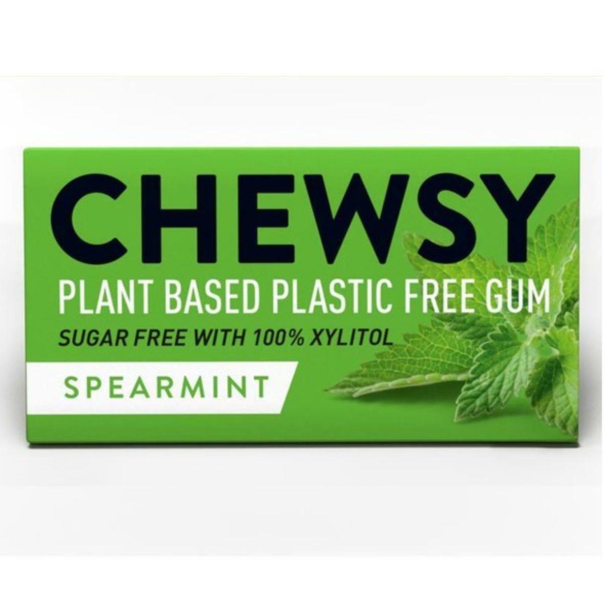 Chewsy Spearmint Chewing Gum - 18g (Pack of 12)