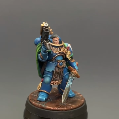 Warhammer 40K Captain Uriel Ventris Ultramarines HQ Hero Fully