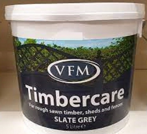 VFM Fence Shed Timber Exterior Wood Paint Brush On Quick Dry 5 Liter - Picture 11 of 11