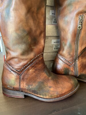 BedStu Manchester S Teak Rowan Multi Boots Beautiful NIB Women s 7.5