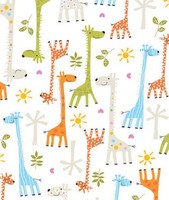 Baby Giraffe Gift Wrapping Roll 24 X 15' - Baby Shower Gift Wrap Paper Baby Giraffe Gift Wrapping Roll 24 X 15' - Baby Shower Gift Wrap Paper