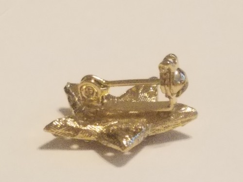 OES - Rhinestone Lapel Pin/Broach - 1 inch -New! Order of the Eastern Star - Picture 4 of 4