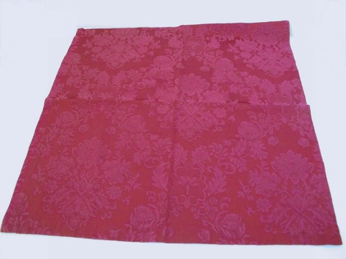 Waterford Exeter Claret Red Damask Tablecloth and 10 Napkins 124 x 68 Holiday - Picture 14 of 16
