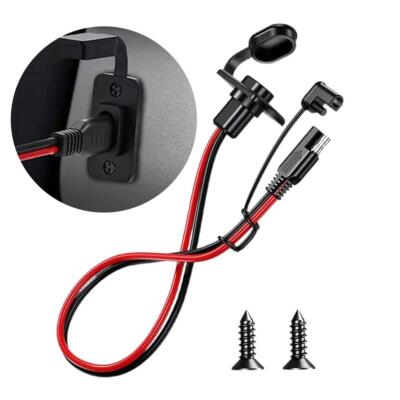 SAE Quick Connector Harness 30CM 12AWG SAE Adapter Male Plug to Female Cable