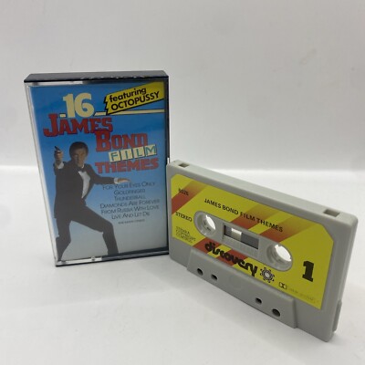 James Bond Film Themes Rare Cassette Tape 