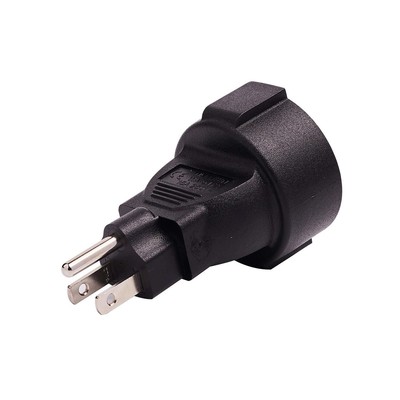 adaptador de ee. uu. a europa ee. uu. nema 5-15 adaptador de enchufe hembra