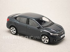 2021 Dacia Logan Dark Grey, 1/43rd Miniature Car NOREV 509043