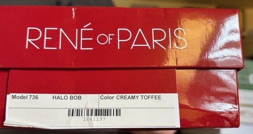 Rene of Paris Halo Bob | Synthetic Hair Addition CREAMY-TOFFEE 🙏 - Picture 9 of 11