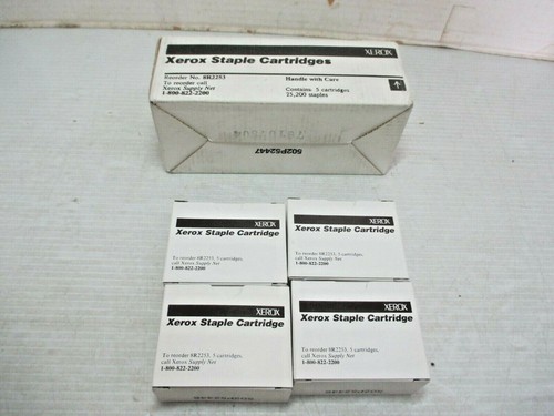 8 Boxed XEROX STAPLE CARTRIDGES #8R2253 - Approx. 5000 Staples Each for Copier - Picture 3 of 10