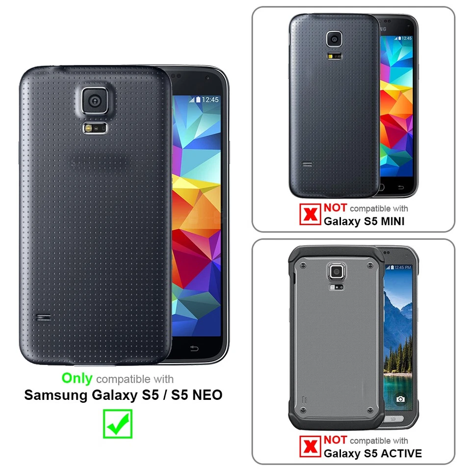 Funda rigida para Samsung Galaxy S5 / S5 NEO Hard Case Estuche Carcasa - Imagen 2 de 4