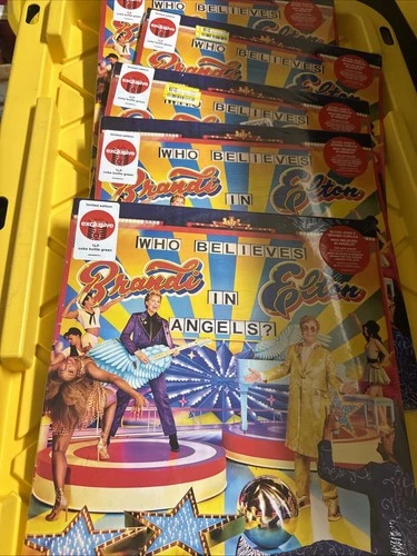 Elton John & Brandi Carlile Who Believes In Angels  GREEN LP Vinyl Lot of 5