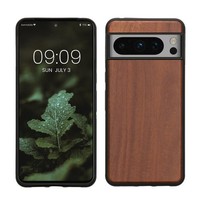 Holz SchutzhüLle FüR Google Pixel 8 Pro Hardcase Tpu Bumper Akazienholz HüLle