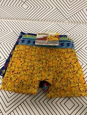    Pokemon Boys 4 Pack Athletic Boxer Brief Size 8   