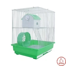 A&E Cage 2-Story Small Animal Cage for Gerbil, Mouse etc. - Green