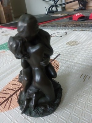 Liebhaber Figur Skulptur von Adam & Eva
