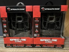 Stealth Cam Spectre 4k Pro Cell Game Trail Camera Stc-spctr4kc Lot Of 2 New