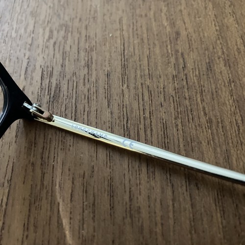 LONGCHAMP LO2606 001 BLACK Gold 51/17/140 Eyewear Frame Cateye Eyeglasses - Picture 6 of 6