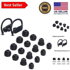 8 Pairs Silicone Replacement Eartips for Powerbeats Pro - Soft  Durable