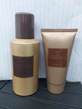 Marks And Spencer Amber Woodspice Shower Gel 75ml & Body Spray 150ml