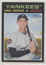 2020 Topps Heritage Minor League Edition Jake Sanford #16 0c2