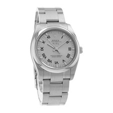 Rolex Air King 34 114200 Silver Roman Steel Oyster Automatic Mens Watch 2006 8