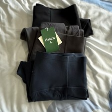 Halara High Waisted Ultrasculpt Butt Lifting Leggings/Pocket/Size Large- 3 pack