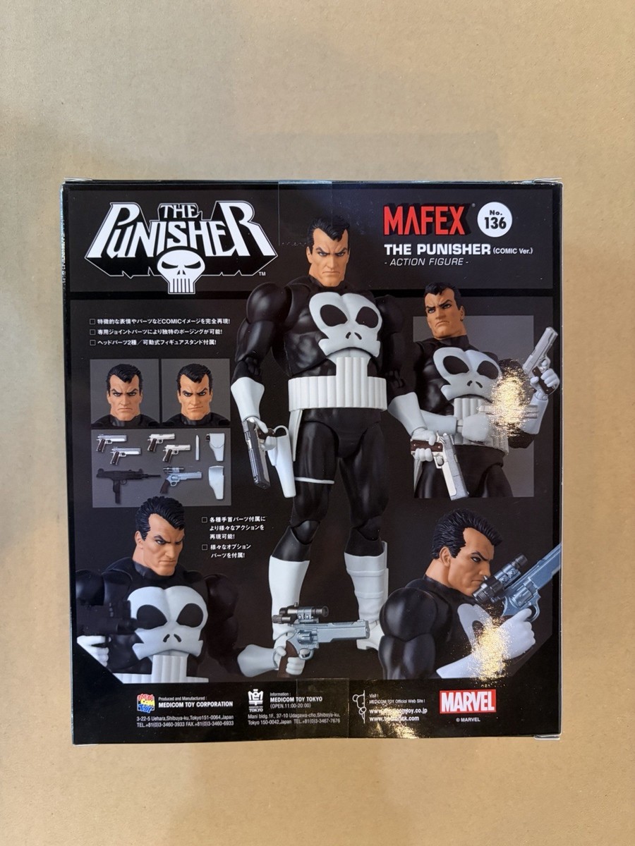 アメコミ MAFEX No.136 THE PUNISHER COMIC Ver. m MEDICOM TOY MAFEX No.136 THE PUNISHER COMIC Ver. Figure | eBay
