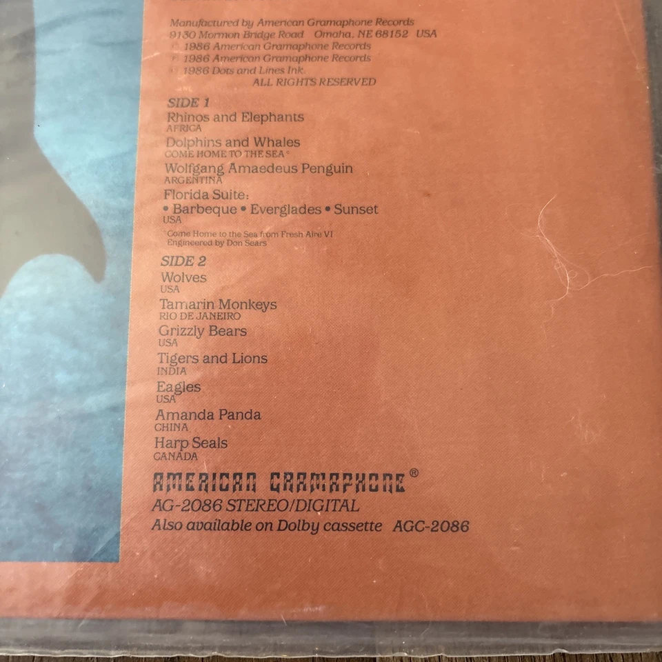 Mannheim Steamroller: Saving The Wildlife (1986, Vinyl LP) SEALED - Image 4 of 4