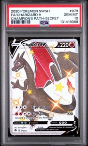 Charizard V Champions Path Psa 10 | eBay