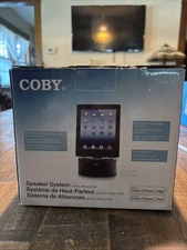 Coby Speaker System Universal Dock for iPod iPhone & iPad. Csmp130