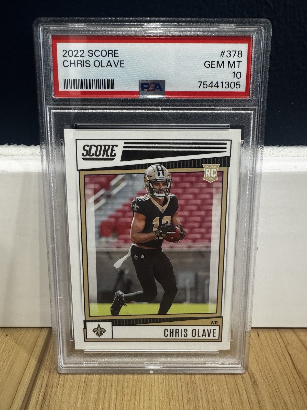 Chris Olave Panini Score #378 Base