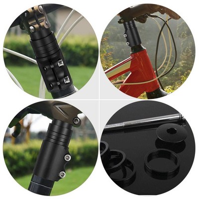  2 Pcs Lenkerverlängerung Für Mountainbikes Lenkererhöhungsadapter STEM Riser
