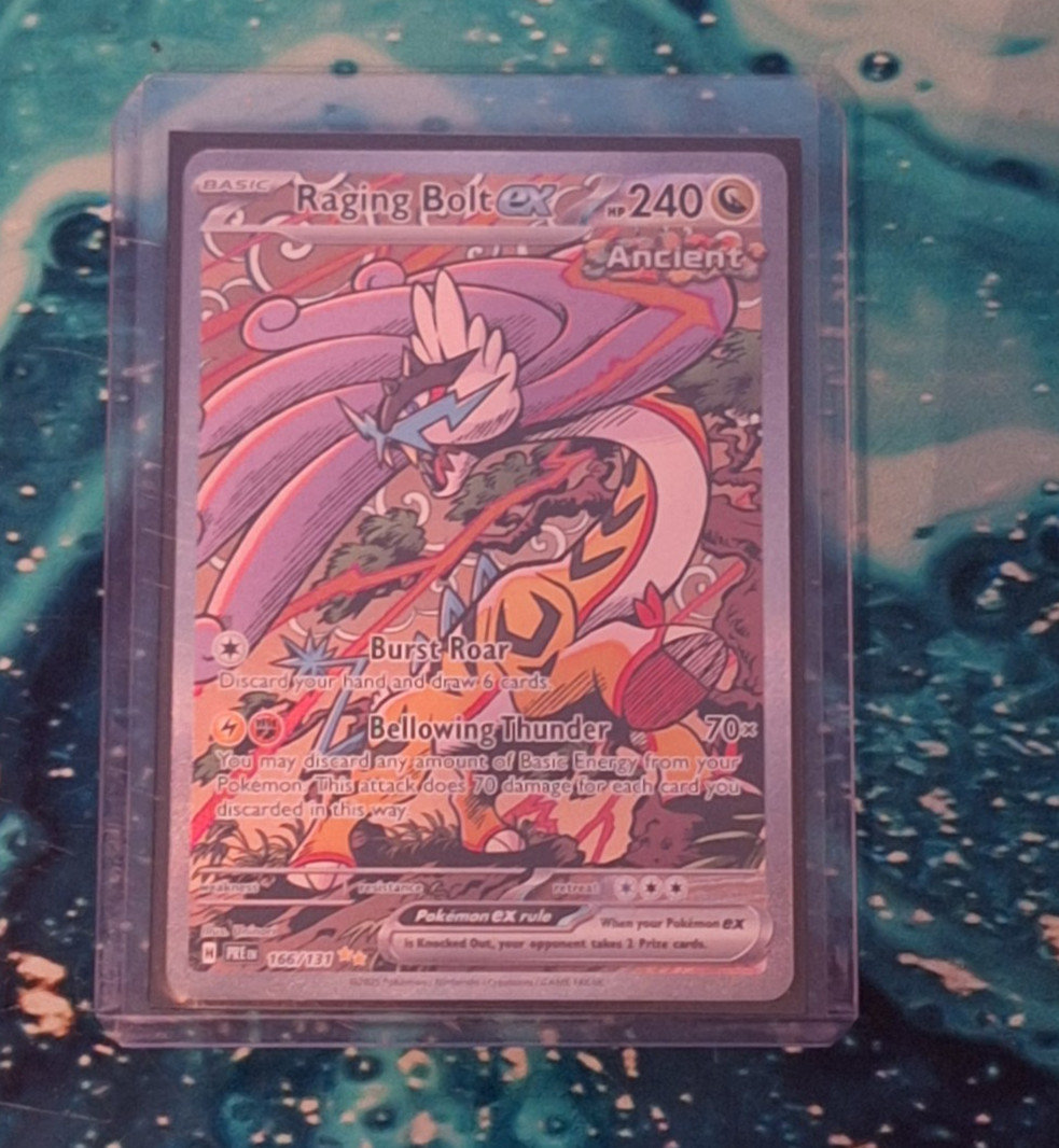 Raging Bolt ex 166/131 Sv: Prismatic Evolutions Holo Near Mint