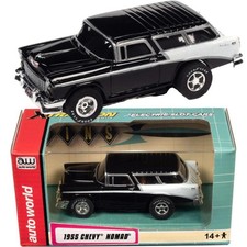 Auto World 55' Chevy Bel Air Nomad 1955 Exclusive HO slot car for AFX Limited Ed