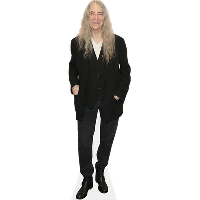 Patti Smith (Freizeit) lebensgroßer Ausschnitt