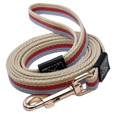Soft Cotton Web Dog Leash Basic Training Walking Lead, 5FT Long, 0.6 Inch Wid...