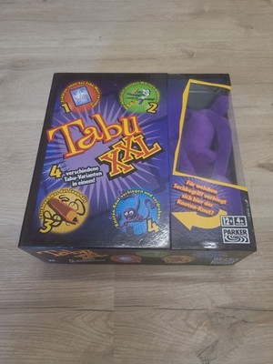 Hasbro Gaming Tabu XXL Brettspiel, Party-Edition des Spieleklassikers
