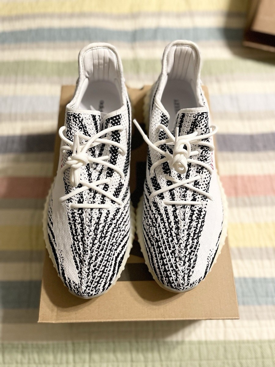 yeezy zebra size 14